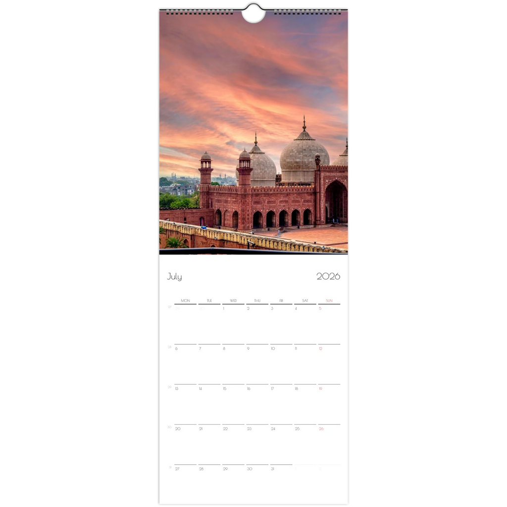 Islamic wall calendar 2026