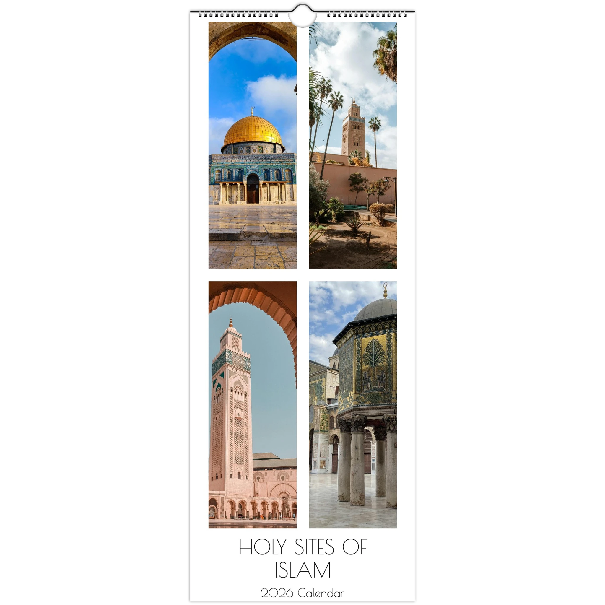 Islamic wall calendar 2026